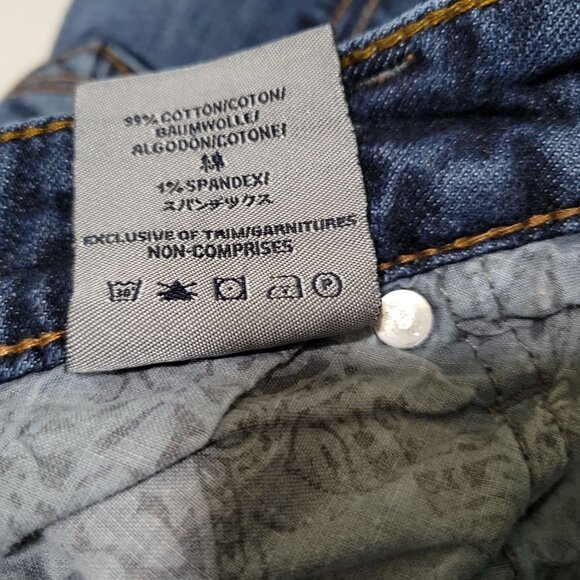 Silver Jeans Aiko Skinny Womens Size 29 X 31 Low Rise Dark Wash Denim Pants - Picture 6 of 7